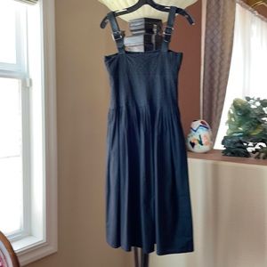 Cute Burberry summer dress with leather straps